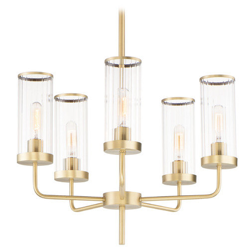 Maxim Lighting Crosby Satin Brass Chandelier