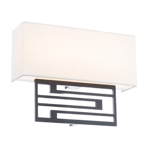 Modern Forms by WAC Lighting Vander Black LED Sconce by Modern Forms WS-26214-35-BK