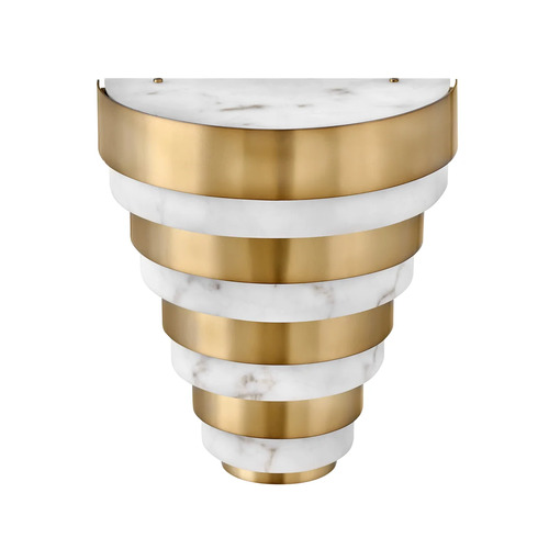 Echelon 14-Inch LED Wall Sconce in Heritage Brass by Hinkley Lighting