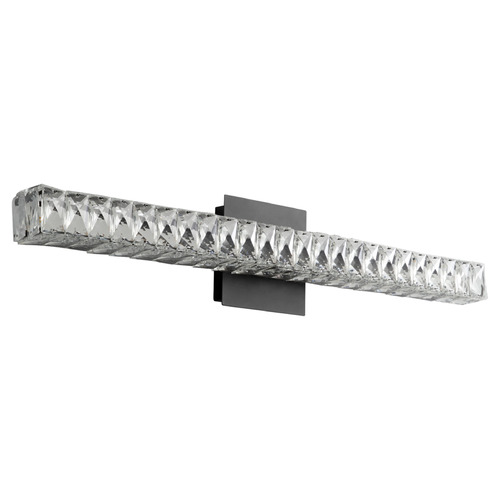 Oxygen Elan Black LED Bathroom Light