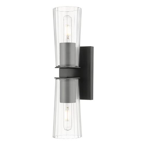 Z-Lite Titus Matte Black Sconce