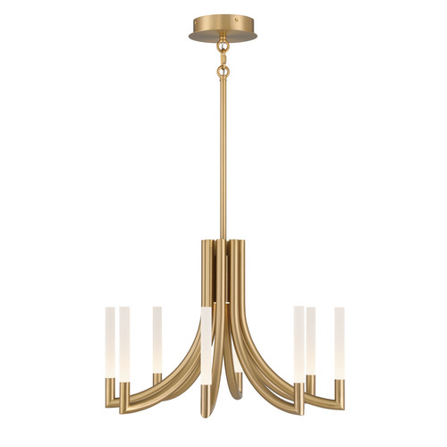 Olette 24-Inch LED Chandelier in Gold by Eurofase Lighting