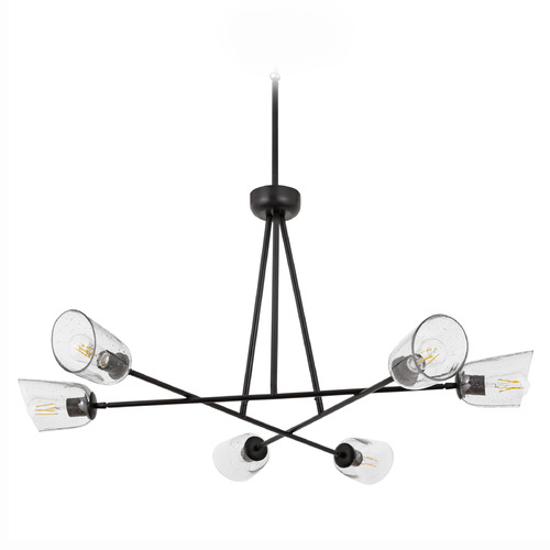 Maxim Lighting Maxim Lighting Keppe Dark Bronze Chandelier 26266SSDBZ