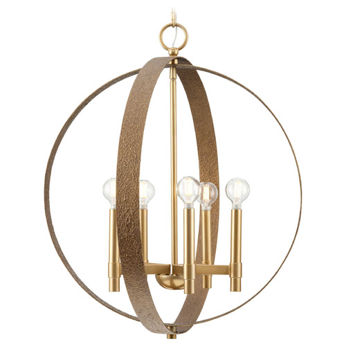 Progress Lighting Progress Lighting Allegheny Soft Gold Pendant Light P400391-205