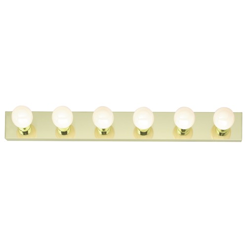 Nuvo Lighting Polished Brass Bathroom Light by Nuvo Lighting SF77/190