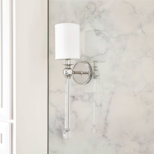 Gordon Sconce in Polished Nickel by Hudson Valley Lighting