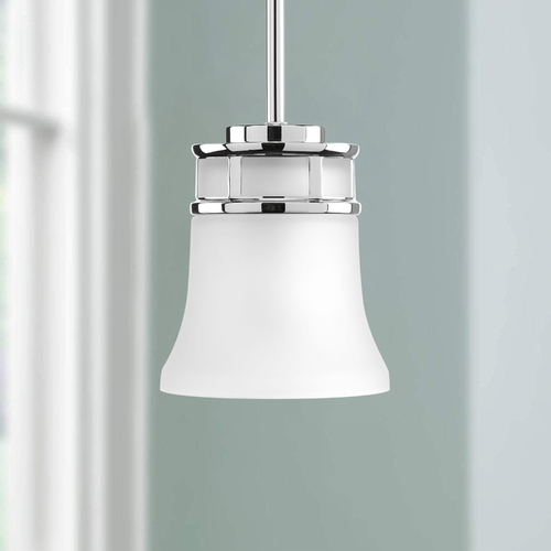 Cascadia Mini Pendant in Chrome by Progress Lighting