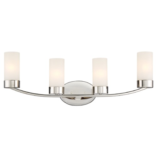 Nuvo Lighting Denver Polished Nickel Bathroom Light by Nuvo Lighting 60/6224