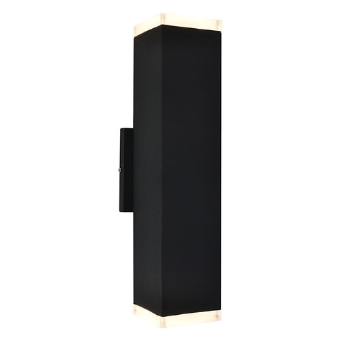 Black 12-Inch LED Outdoor Wall Light by Avenue Lighting