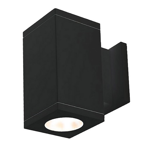 Cube Arch Black LED Outdoor Wall Light by WAC Lighting
