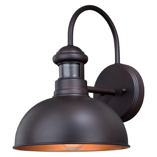 Vaxcel Lighting Franklin Oil Burnished Bronze & Light Gold Barn Light