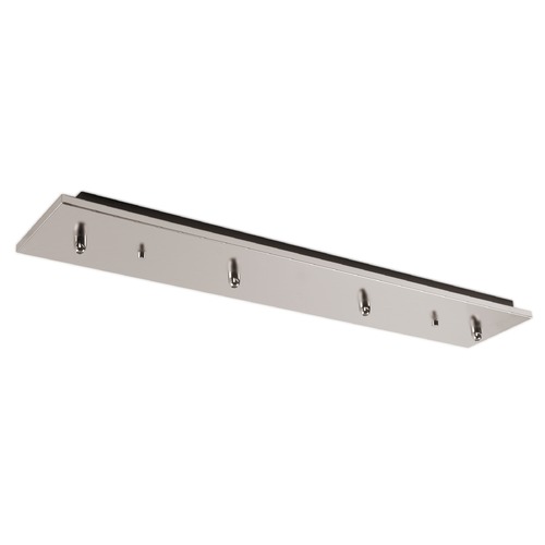 Multi-Port Canopy Brushed Nickel Ceiling Adaptor by Kuzco Lighting