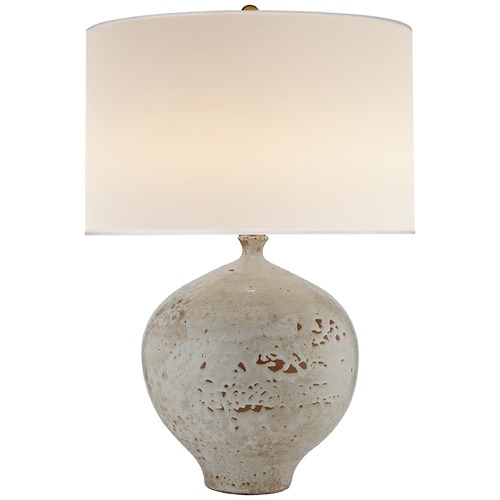 Visual Comfort Signature Collection Aerin Gaios Table Lamp in Pharaoh White by Visual Comfort Signature ARN3610PHWL