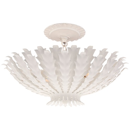 Aerin Hampton Small Chandelier in Plaster White by Visual Comfort Signature