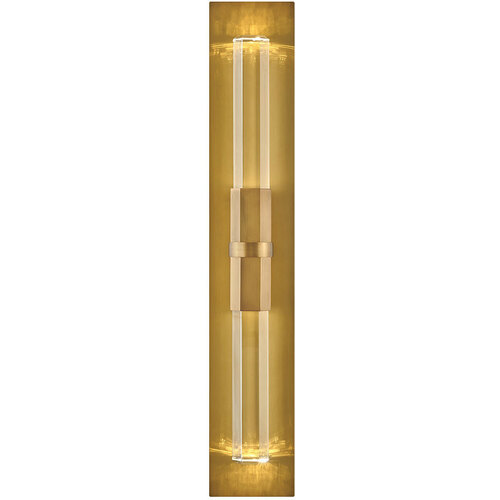 Cecily Large 2-Light LED Sconce in Heritage Brass by Fredrick Ramond