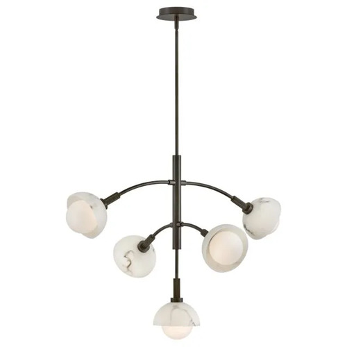 Phoebe Medium Chandelier in Black Oxide by Fredrick Ramond