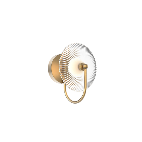 Alora Lighting Alora Lighting Hera Brushed Gold LED Sconce WV417801BGCR