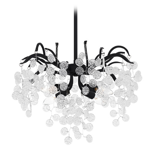 Quoizel Lighting Maple Earth Black Chandelier