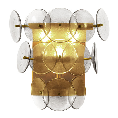 Maxim Lighting Loren Weathered Brass Sconce