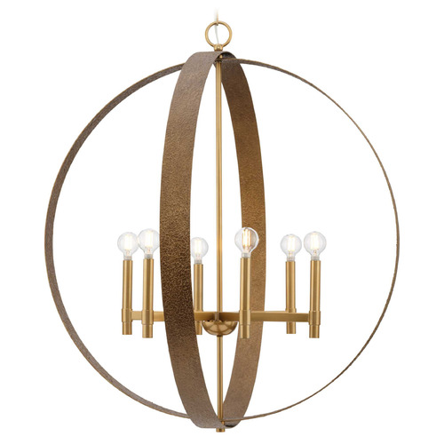 Progress Lighting Progress Lighting Allegheny Soft Gold Pendant Light P400392-205