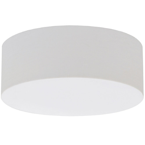 Afx Lighting Anton Linen White LED Flushmount Light