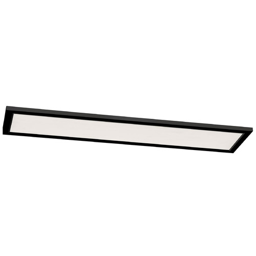AFX Lighting Afx Lighting Lugano Black LED Flushmount Light LGNL4812LAJD4BK