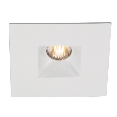 WAC Lighting WAC Lighting 1-Inch Square Reflector White LED Recessed Trim HR-LED251E-35-WT
