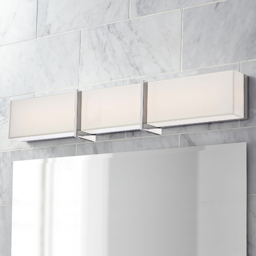 High Rise Chrome LED Bathroom Light by Minka Lavery