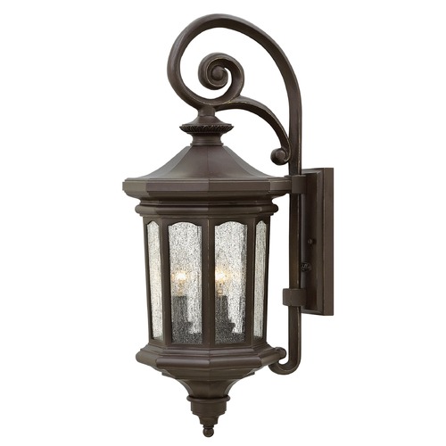 Raley Medium Oil Rubbed Bronze Outdoor Wall Light by Hinkley Lighting