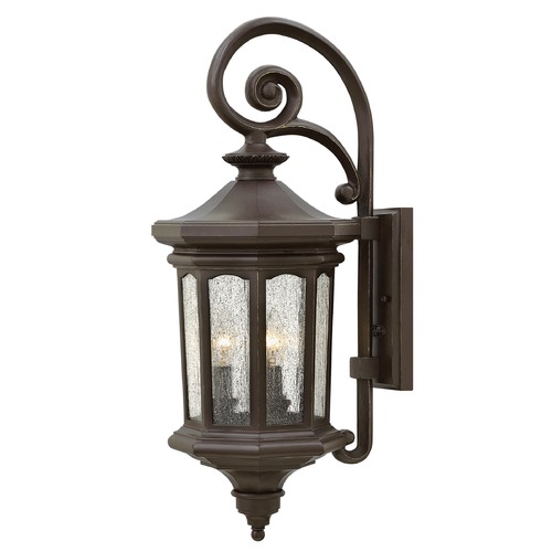 Hinkley Raley Medium Oil Rubbed Bronze Outdoor Wall Light by Hinkley Lighting 1604OZ