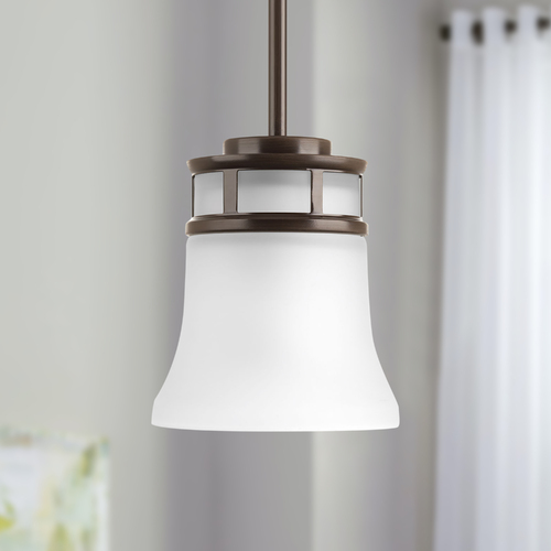 Progress Lighting Cascadia Mini Pendant in Bronze by Progress Lighting P5066-20