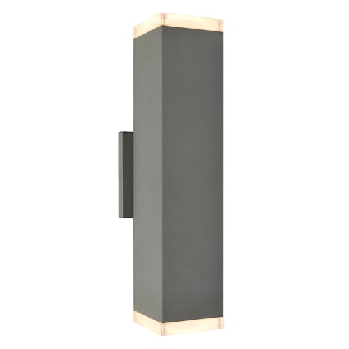 Silver 12-Inch LED Outdoor Wall Light by Avenue Lighting