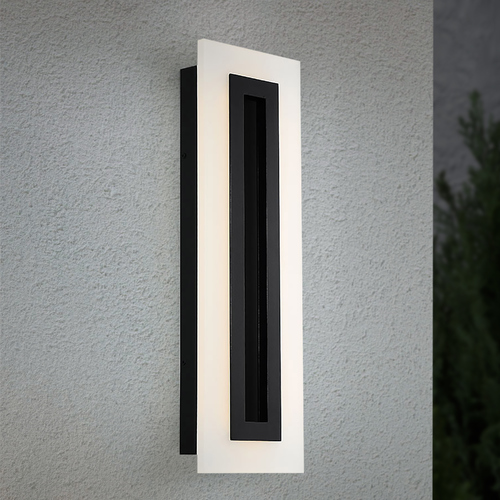 Shadow 24-Inch LED Outdoor Wall Light in Black by Modern Forms