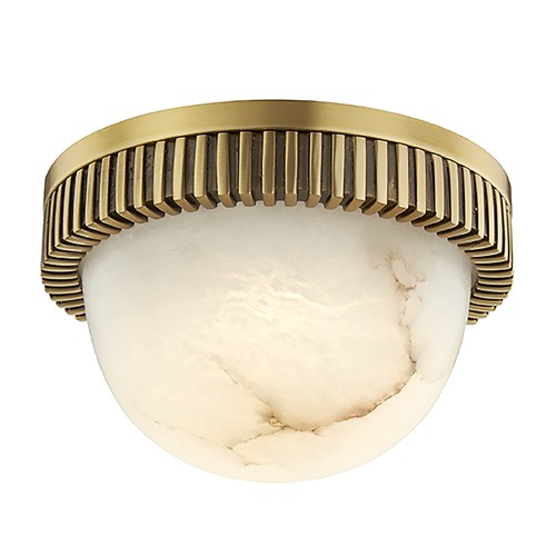 Ainsley Aged Brass LED Flush Mount by Hudson Valley Lighting