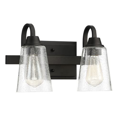 Grace Espresso Bathroom Light by Craftmade Lighting