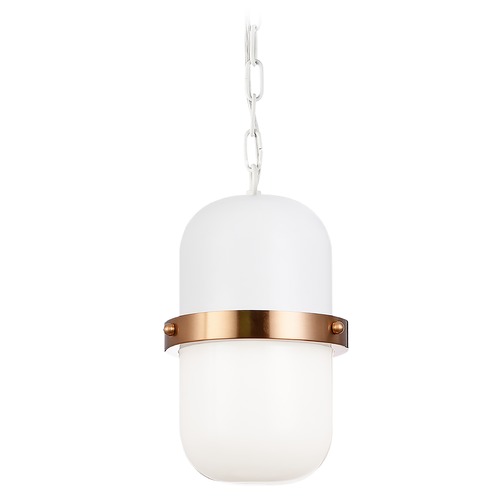 Matteo Lighting Tillie White Pendant by Matteo Lighting C73801WHOP