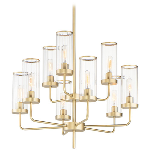 Maxim Lighting Crosby Satin Brass Chandelier