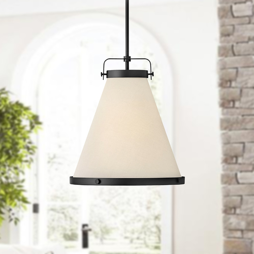 Lark 16-Inch Pendant in Black by Hinkley Lighting