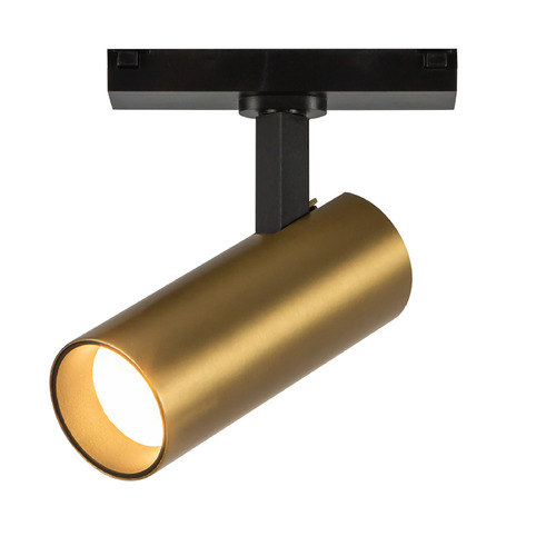 Kuzco Lighting Paolo Brushed Gold LED Track Light Head