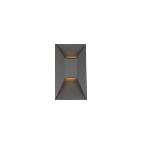 Maglev 16-Inch 3500K LED Outdoor Wall Light in Bronze by Modern Form