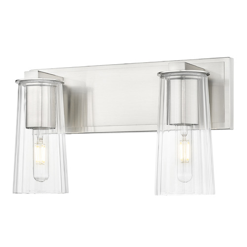 Z-Lite Z-Lite Titus Brushed Nickel Bathroom Light 826-2V-BN
