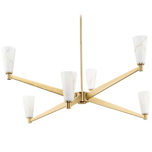 Progress Lighting Progress Lighting Tosca Brushed Bronze Chandelier P400395-109