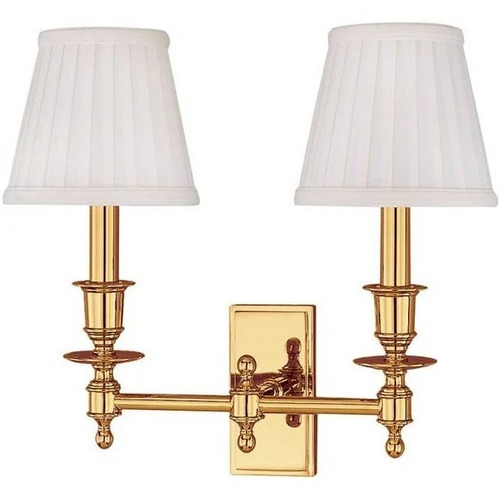 Hudson Valley Lighting Ludlow Wall Sconce in Aged Brass by Hudson Valley Lighting 6802-AGB