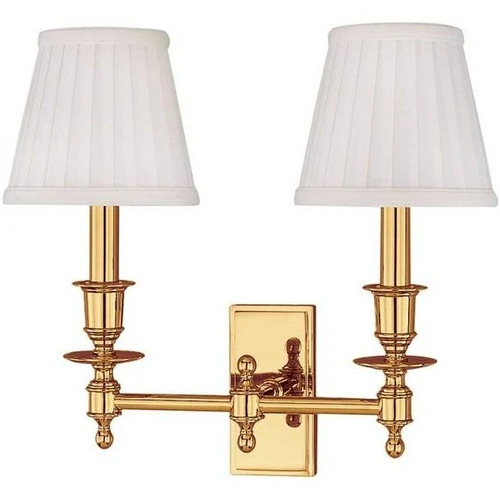 Ludlow Wall Sconce in Aged Brass by Hudson Valley Lighting