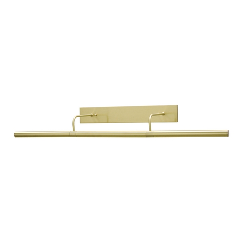 Direct Wire Slim-Line Picture Light in Satin Brass by House of Troy Lighting