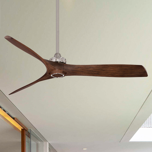 Minka Aire Aviation 60-Inch Fan in Brushed Nickel by Minka Aire F853-BN/MM