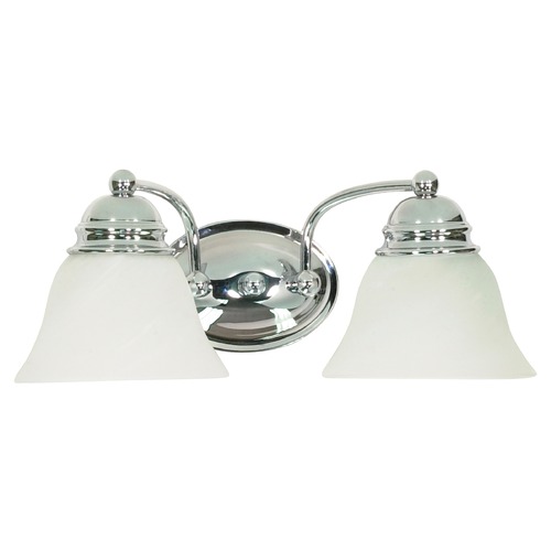 Nuvo Lighting Empire 15-Inch Polished Chrome Bath Vanity by Nuvo Lighting 60/337