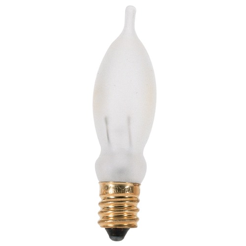 Satco Lighting Incandescent CA5 Light Bulb Candelabra Base Dimmable S3242