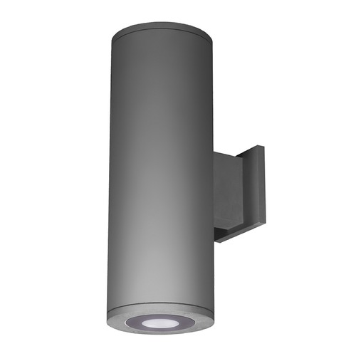 6-Inch Graphite LED Ultra Narrow Tube Architectural Up/Down Wall Light 3500K by WAC Lighting