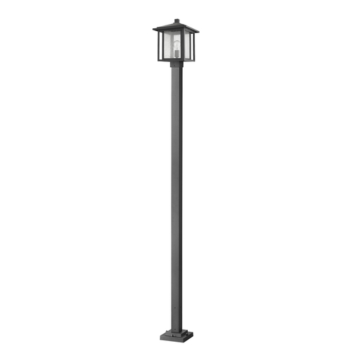 Aspen Black Post Light by Z-Lite